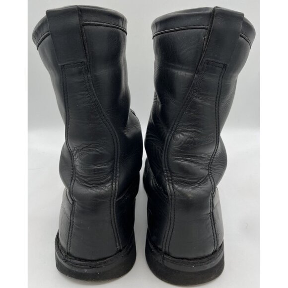 Mens Danner 69110 Fort Lewis USA 10” Black Leather Lace Tactical Boots Size 12D main image 6